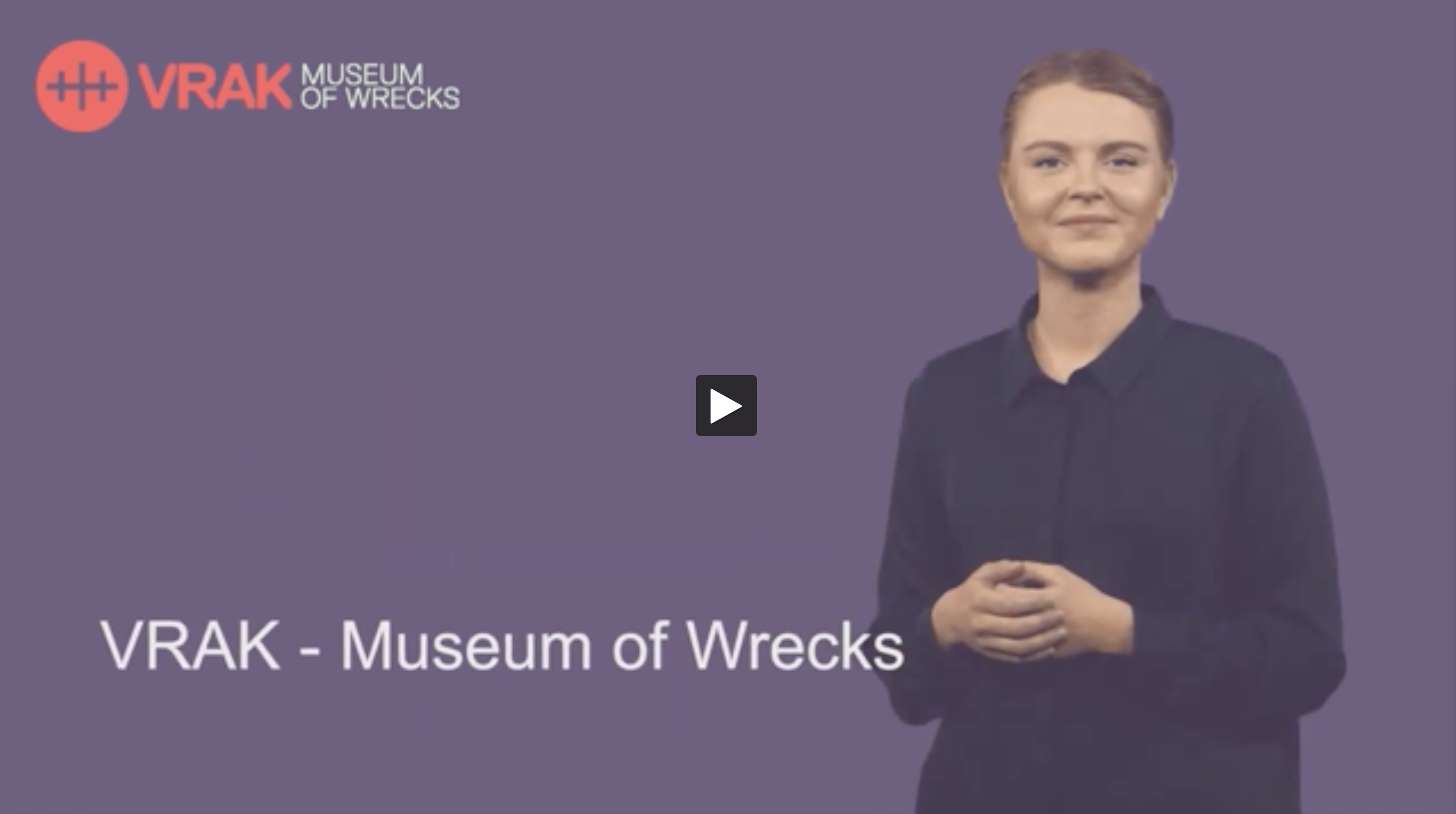 Allmän information om museet på teckenspråk