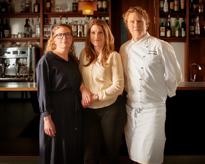 Maja Magnusson, Tiki Blomkvist och Jonas Ålund ska driva Vrak Café och bar.