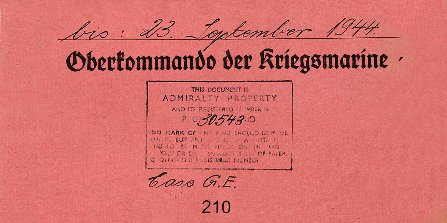 U479:s krigsdagbok.