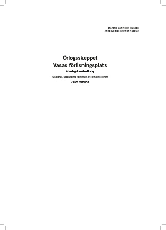 2008:2 Örlogsskeppet Vasas förlisningsplats (pdf)