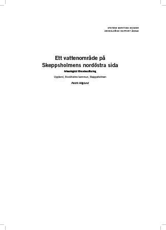 2008:5 Ett vattenområde på Skeppsholmens nordöstra sida (pdf)