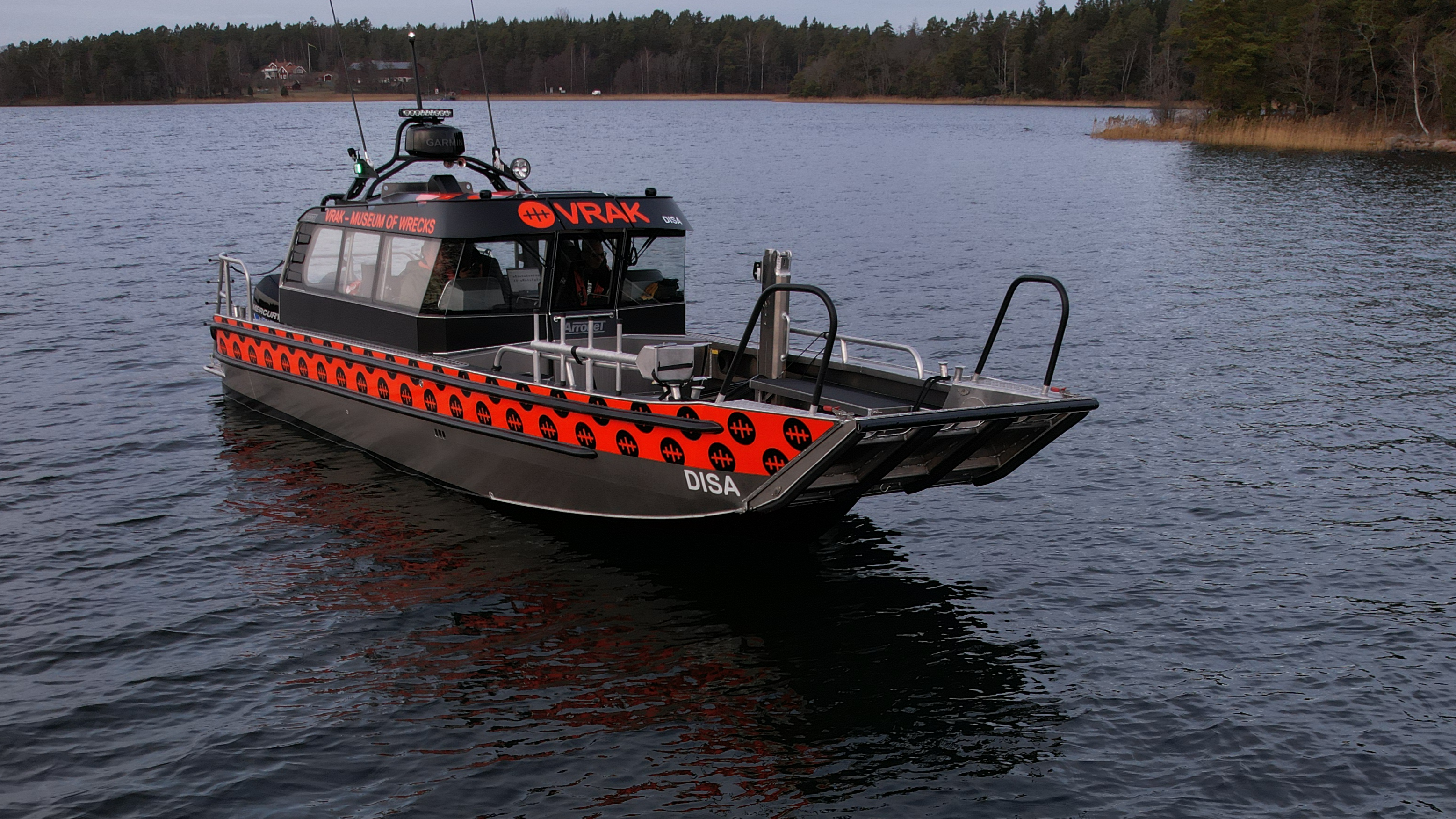 Vraks dykbåt Disa.