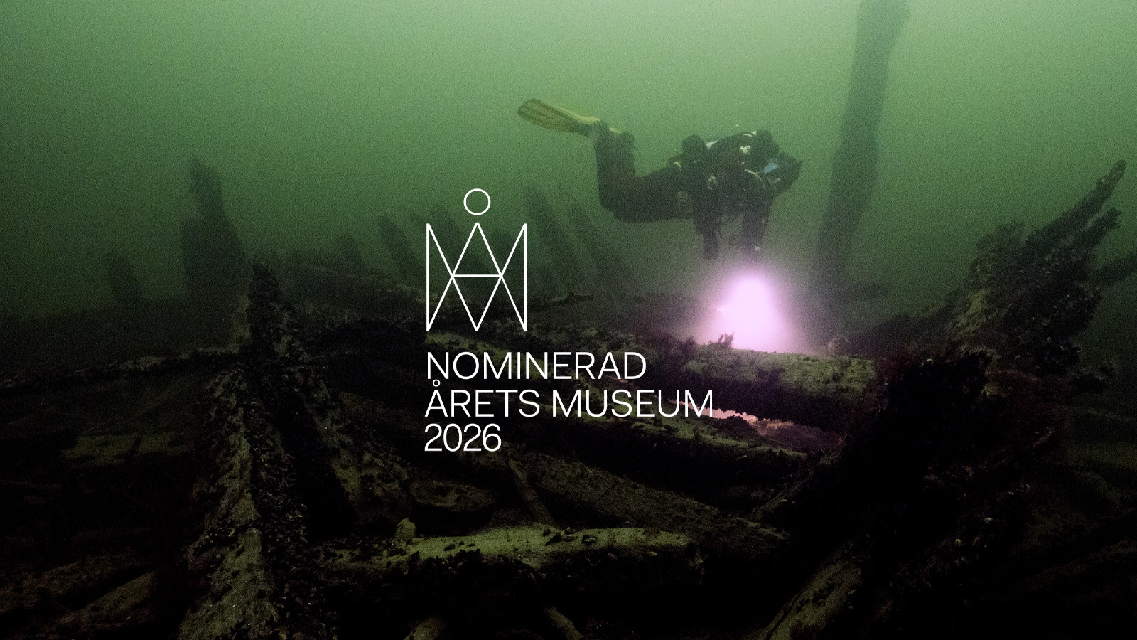 Marinarkeolog dyker på Resande Man